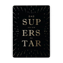 Imitate Goldfolie Papa ist Superstar Vaterzeitmagn