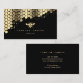 Imitate Goldfolie Visitenkarte (Vorne/Hinten)
