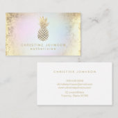 IMITATE Goldfolie Visitenkarte (Vorne/Hinten)