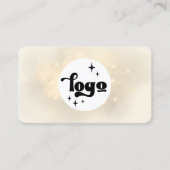 Imitate Goldfunkel-Cloud-Visitenkarte Visitenkarte (Vorderseite)