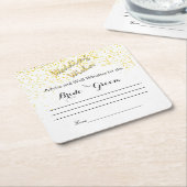 Imitate, Goldschmiede, Ratschläge und gute Wünsche Rechteckiger Pappuntersetzer (angewinkelt)