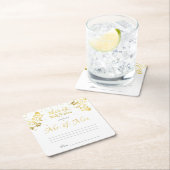 Imitate, Goldschmiede, Ratschläge und gute Wünsche Rechteckiger Pappuntersetzer (Vor Ort)