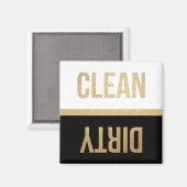 Imitate Goldschmiede saubere Geschirrspülmaschine Magnet (Vorderseite/Rückseite)