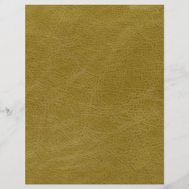 Imitate Gollen Leather Texture Scrapbook (Vorderseite)