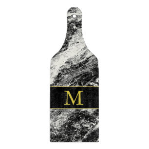 Imitate Granit Mit Monogramm Glasschneidplatte Schneidebrett