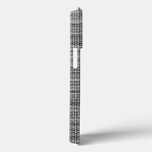 Imitate Grau-Stoff - Ihr Textname Case-Mate iPhone Hülle (Rückseite / Rechts)