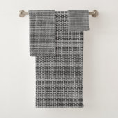 Imitate Grau Stoffe Badehandtuch Badhandtuch Set (Insitu)