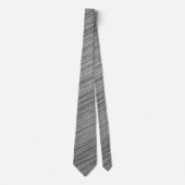 Imitate Graue Neck Tie Krawatte (Vorderseite)