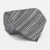 Imitate Graue Neck Tie Krawatte (Gerollt)