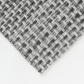 Imitate Graue Stoffe Baumwolle Fleece Leder (Ecke)