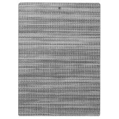 Imitate Graue Stoffe Kleidung Moderne Design Zwisc Klemmbrett (Rückseite)