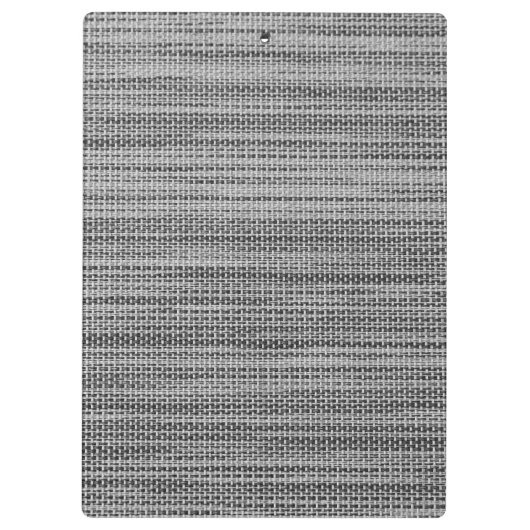 Imitate Graue Stoffe Kleidung Moderne Design Zwisc Klemmbrett (Rückseite)