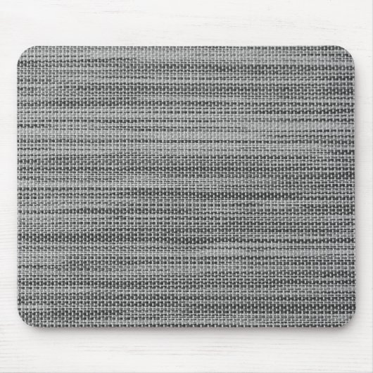 Imitate Graue Stoffe Tuch Modernes Design Mouse Pa Mousepad (Vorne)