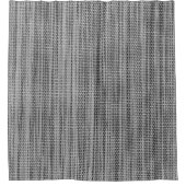 Imitate Grauer Stoffduschvorhang - Modernes Design Duschvorhang (Vorderseite)
