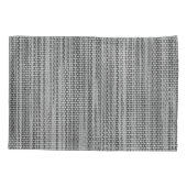 Imitate Graues Stoffdesign Kissen Case Kissenbezug (Rückseite)