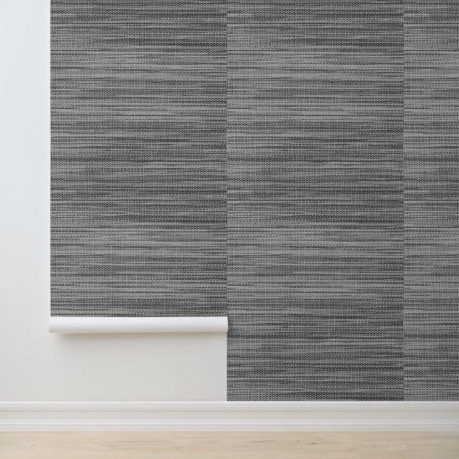 Imitate Graues Stoffdesign Tapete (Anwendung)