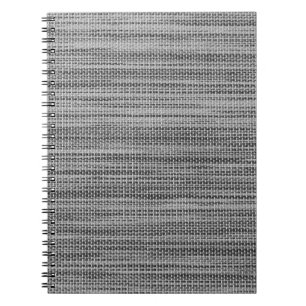 Imitate Gray Fabric Cloud Modern Design Notebook Notizblock