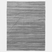 Imitate Gray Fabric Fleece Blanket - Modern (Vorderseite)
