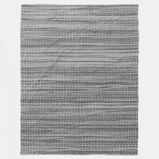 Imitate Gray Fabric Fleece Blanket - Modern (Vorderseite)