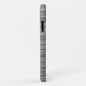 Imitate Gray Fabric Modern Design iPhone Case (Hinten/Rechts)