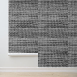 Imitate Gray Fabric Tapete
