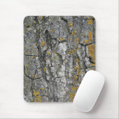 Imitate Gray Grunge Holz Tree Bark Mousepad (Mit Mouse)