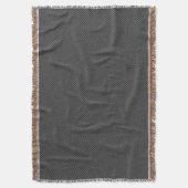 Imitate Gray Jeans Throw Blanket Decke (Vorderseite Vertikal)