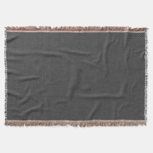 Imitate Gray Jeans Throw Blanket Decke (Vorderseite)