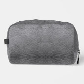 Imitate Gray Leather Waschbeutel (Vorderseite)