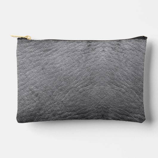 Imitate Gray Leather Zubehörtasche (Vorderseite)