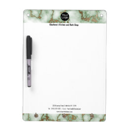 Imitate Grüner Goldmarmor Memoboard