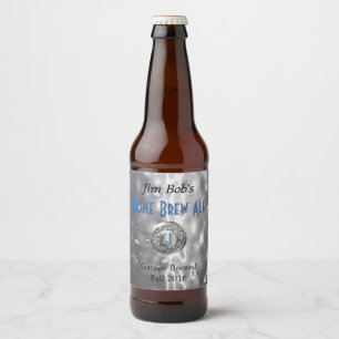 Imitate Hammermetall-Biermarke Bierflaschenetikett