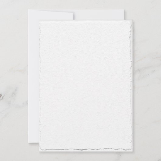 Imitate handgedrehte Deckenkante Druckhochzeit Einladung (Vorderseite)