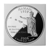 Imitate Hawaii Staat Quarter Fliese (Vorderseite)