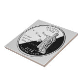 Imitate Hawaii Staat Quarter Fliese (Seite)