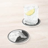 Imitate Hawaii Staat Quarter Getränkeuntersetzer (Seite)
