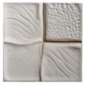 Imitate Hilfe glänzende weiße Minimalistische Wohn Fliese (Vorderseite)