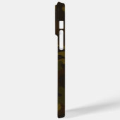 Imitate - Hintergrund der braunen und grünen Camou Case-Mate iPhone Hülle (Rückseite / Links)