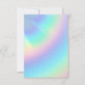 Imitate Holo Colorful Vielen Dank, Medienbeilage (Rückseite)