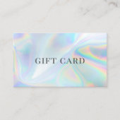 Imitate - Holografic Gift Certificate Visitenkarte (Vorderseite)