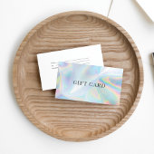 Imitate - Holografic Gift Certificate Visitenkarte