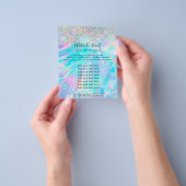 IMITATE holografische Abstammung und Imitate Glitz Flyer (Gruppe)