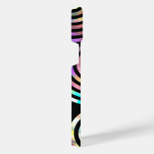 Imitate holografische abstrakte Kreise iPhone 14 p iPhone Hülle (Rechte Seite)