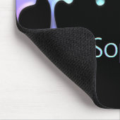 Imitate Holografische farbige Regenbogen Moderne T Mousepad (Ecke)