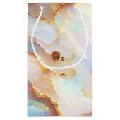 Imitate Holografische Iridescent Opal Crystal Fant Kleine Geschenktüte (Rückseite)