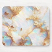 Imitate Holografische Iridescent Opal Crystal Fant Mousepad (Vorne)