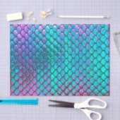 IMITATE holografische Meerjungentextur Seidenpapier (Handwerk)