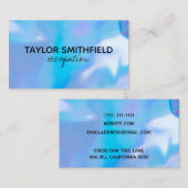 Imitate Holografische Visitenkarte (Vorne/Hinten)