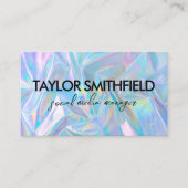 Imitate Holografische Visitenkarte (Vorderseite)