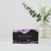 Imitate holografischer irisierender opaler Stein Visitenkarte (Stehend Vorderseite)